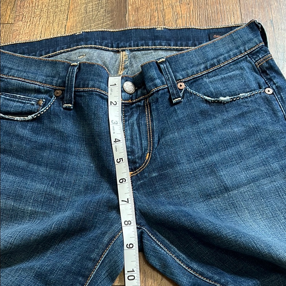 Women’s blue crop jeans - Picture 7 of 9